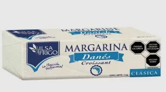 Margarina / Ilsa Frigo / Danes / 1Kg x 10pq = 10kg